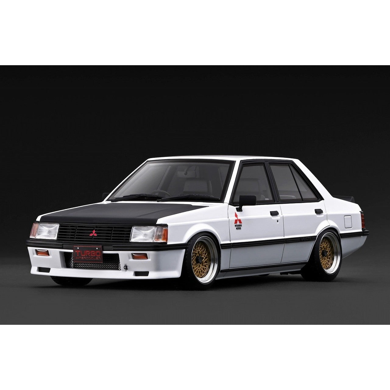 【予約安心出荷】[MDL] 1/18 Mitsubishi Lancer(ミツビシ ランサー) EXGSR Turbo(A175A) White Black Hood 完成品 ミニカー(IG3967) ignition model(イグニッションモデル)(2026年12月)