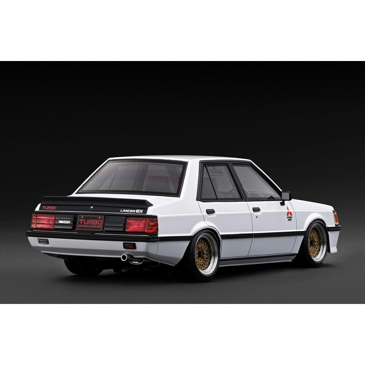 【予約安心出荷】[MDL] 1/18 Mitsubishi Lancer(ミツビシ ランサー) EXGSR Turbo(A175A) White Black Hood 完成品 ミニカー(IG3967) ignition model(イグニッションモデル)(2026年12月)