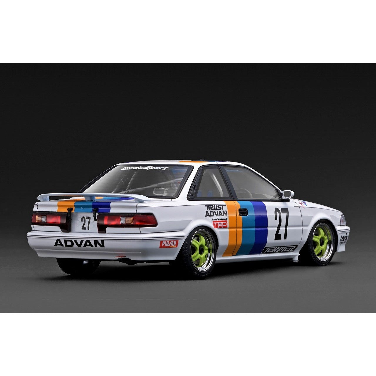 【予約安心出荷】[MDL] 1/18 TRUST TOYOTA COROLLA LEVIN(トヨタ カローラレビン)(#27) 1991 JTC 完成品 ミニカー(IG3864) ignition model(イグニッションモデル)(2026年11月)
