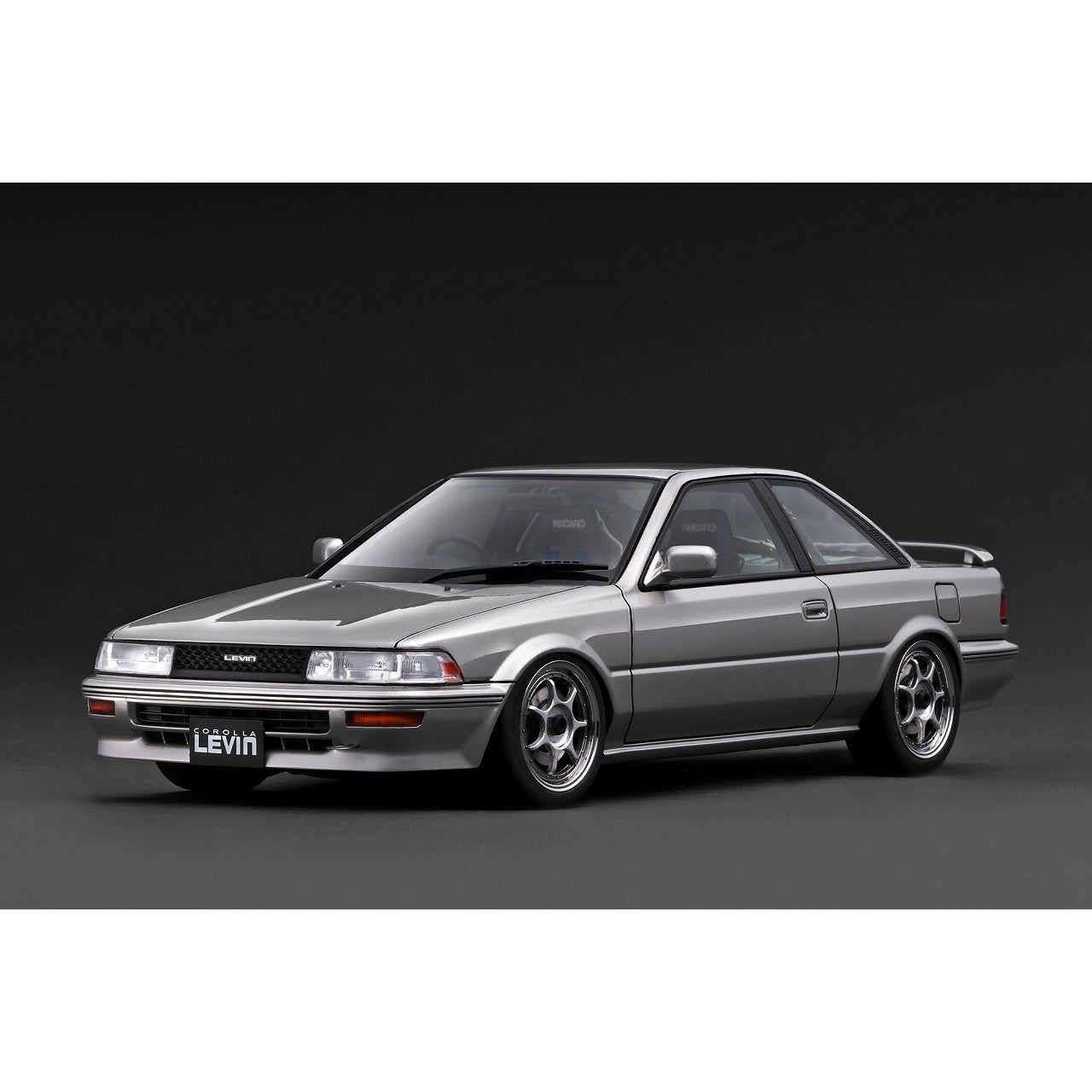 【予約安心出荷】[MDL] 1/18 TRUST TOYOTA COROLLA LEVIN(トヨタ カローラレビン) GT APEX(AE92) Gun Metallic 完成品 ミニカー(IG3867) ignition model(イグニッションモデル)(2026年12月)