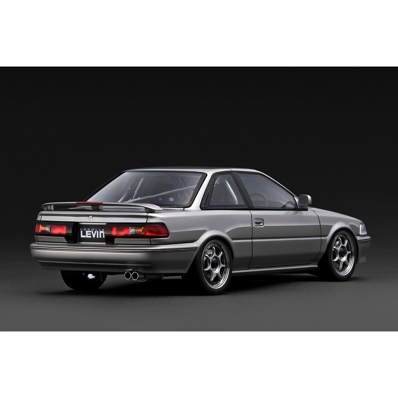 【予約安心出荷】[MDL] 1/18 TRUST TOYOTA COROLLA LEVIN(トヨタ カローラレビン) GT APEX(AE92) Gun Metallic 完成品 ミニカー(IG3867) ignition model(イグニッションモデル)(2026年12月)
