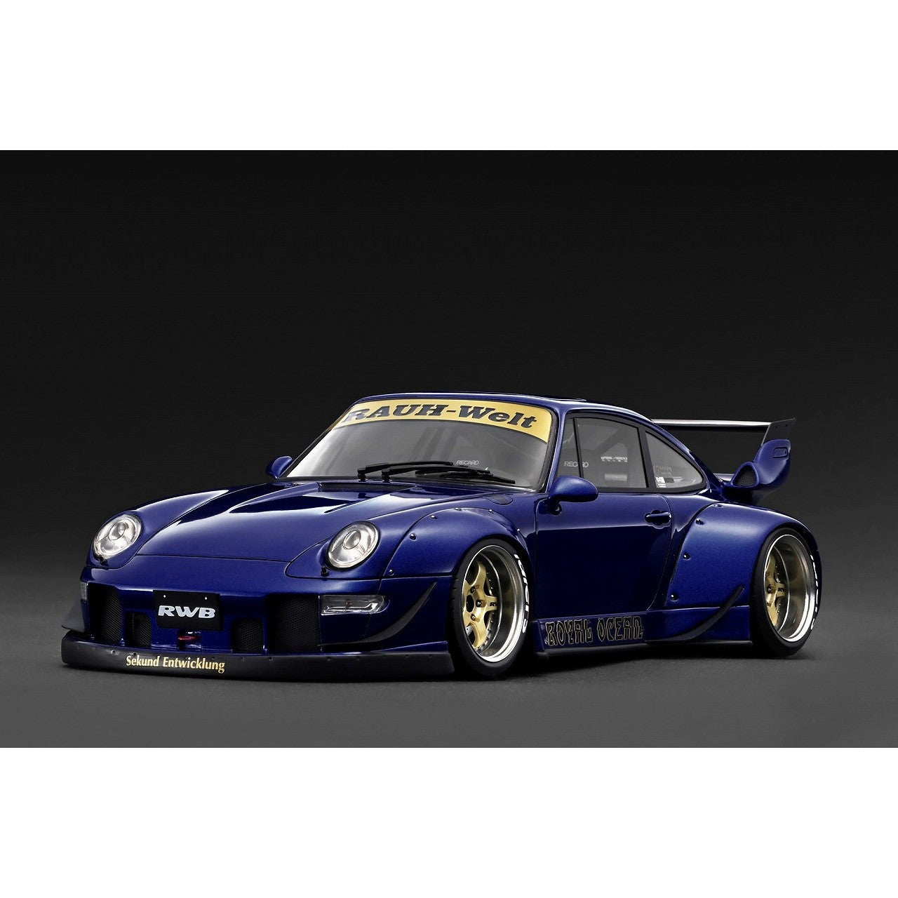 【予約安心出荷】[MDL] 1/18 RWB 993 Blue Metallic 完成品 ミニカー(IG4155) ignition model(イグニッションモデル)(2026年11月)