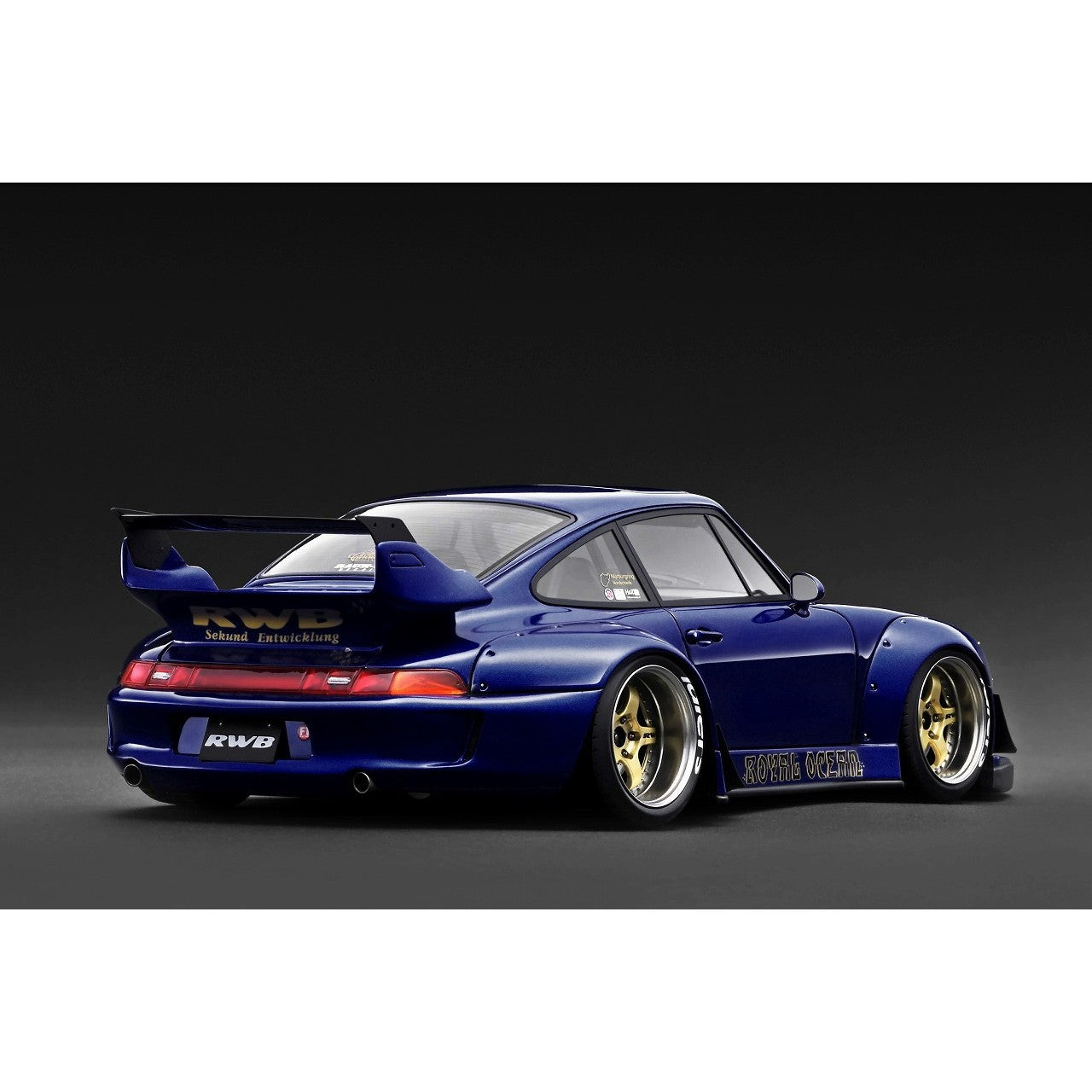【予約安心出荷】[MDL] 1/18 RWB 993 Blue Metallic 完成品 ミニカー(IG4155) ignition model(イグニッションモデル)(2026年11月)