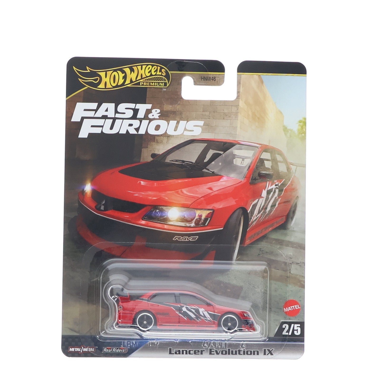 【中古即納】[MDL] Hot Wheels(ホットウィール) ワイルド・スピード 1/64 ランサー エボリューション IX ワイルド・スピードX3 TOKYO DRIFT 完成品 ミニカー(JBM02-9866) マテル(20251025)