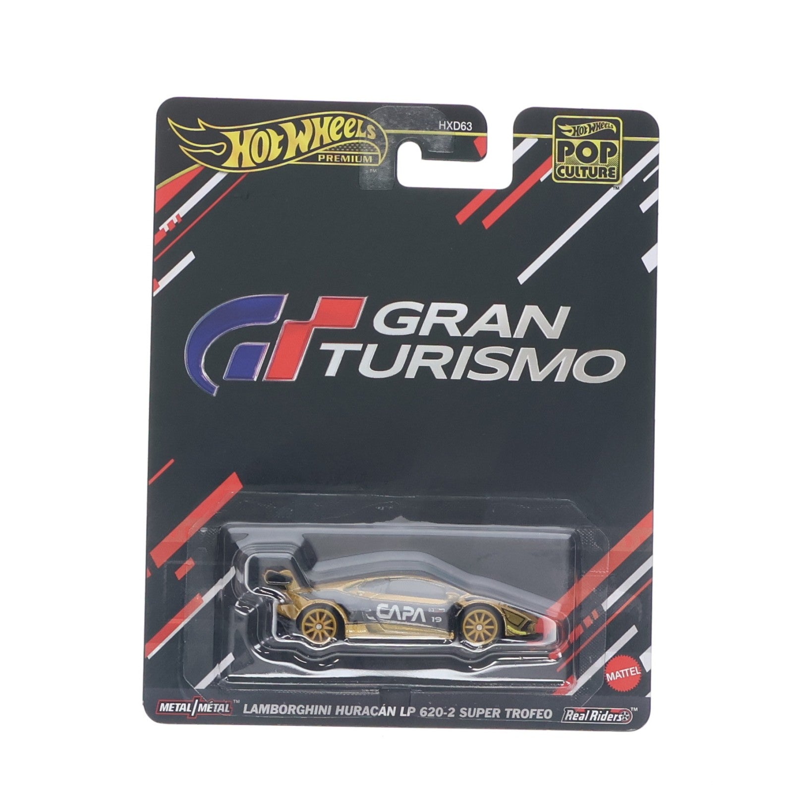 【中古即納】[MDL] Hot Wheels(ホットウィール) ポップカルチャー 1/64 ランボルギーニ ウラカン LP 620-2 スーパートロフェオ 完成品 ミニカー(JBL75) マテル(20250830)