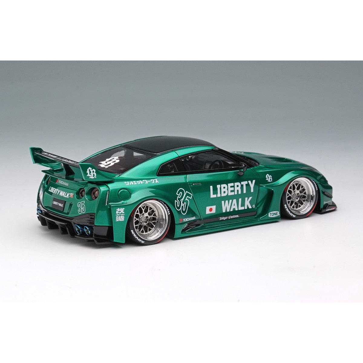 【予約安心出荷】[MDL] 1/43 LB-Silhouette WORKS GT 35GT-RR(キャンディグリーン) 完成品 ミニカー(LB012I) EIDOLON(アイドロン)(2026年9月)