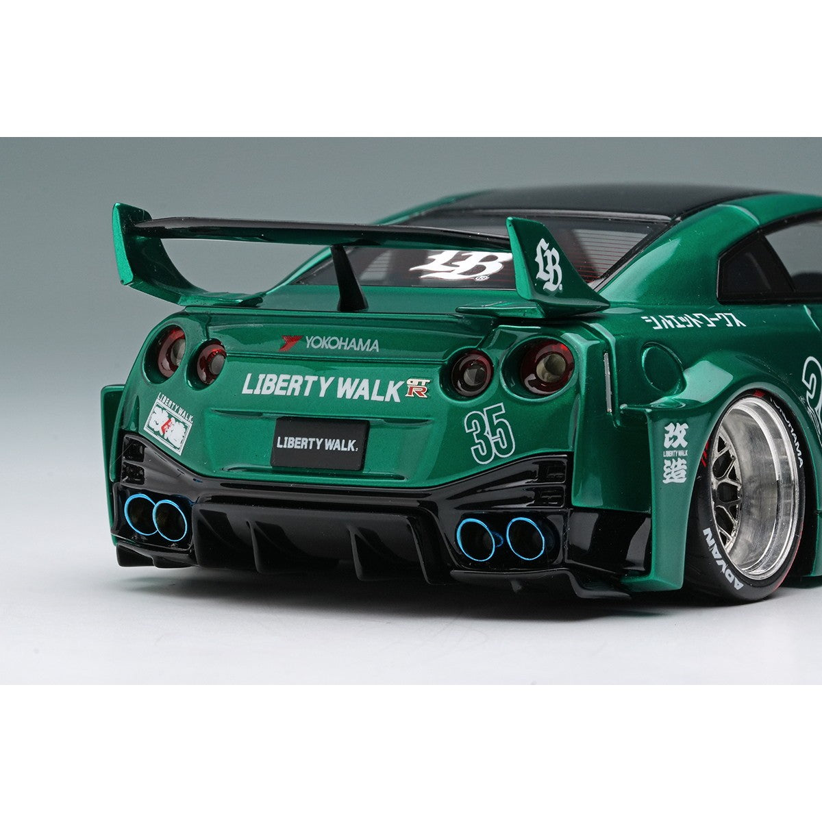 【予約安心出荷】[MDL] 1/43 LB-Silhouette WORKS GT 35GT-RR(キャンディグリーン) 完成品 ミニカー(LB012I) EIDOLON(アイドロン)(2026年9月)
