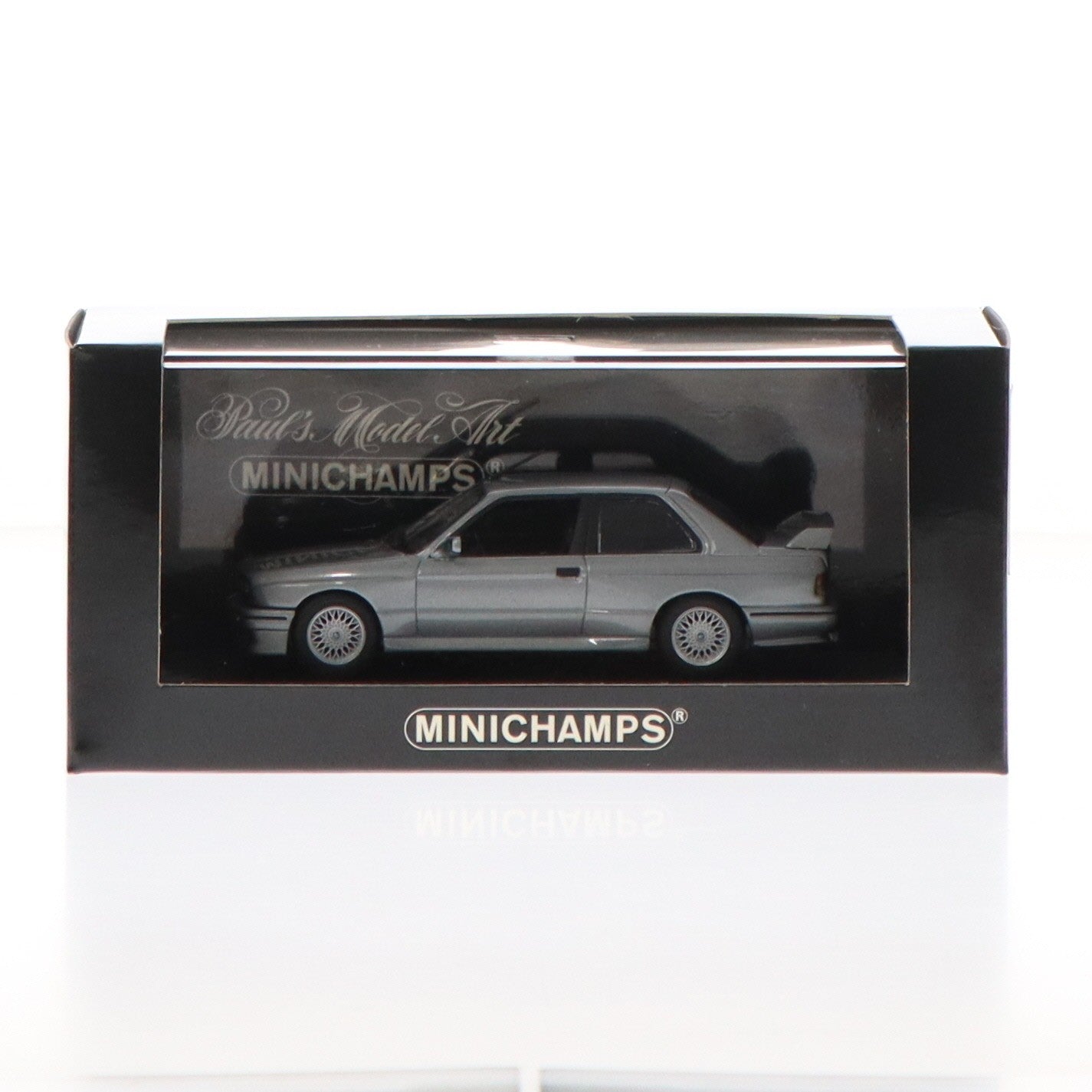 【中古即納】[MDL] 1/43 BMW M3 E30 1987(シルバー) 完成品 ミニカー(430020302) MINICHAMPS(ミニチャンプス)(20040220)
