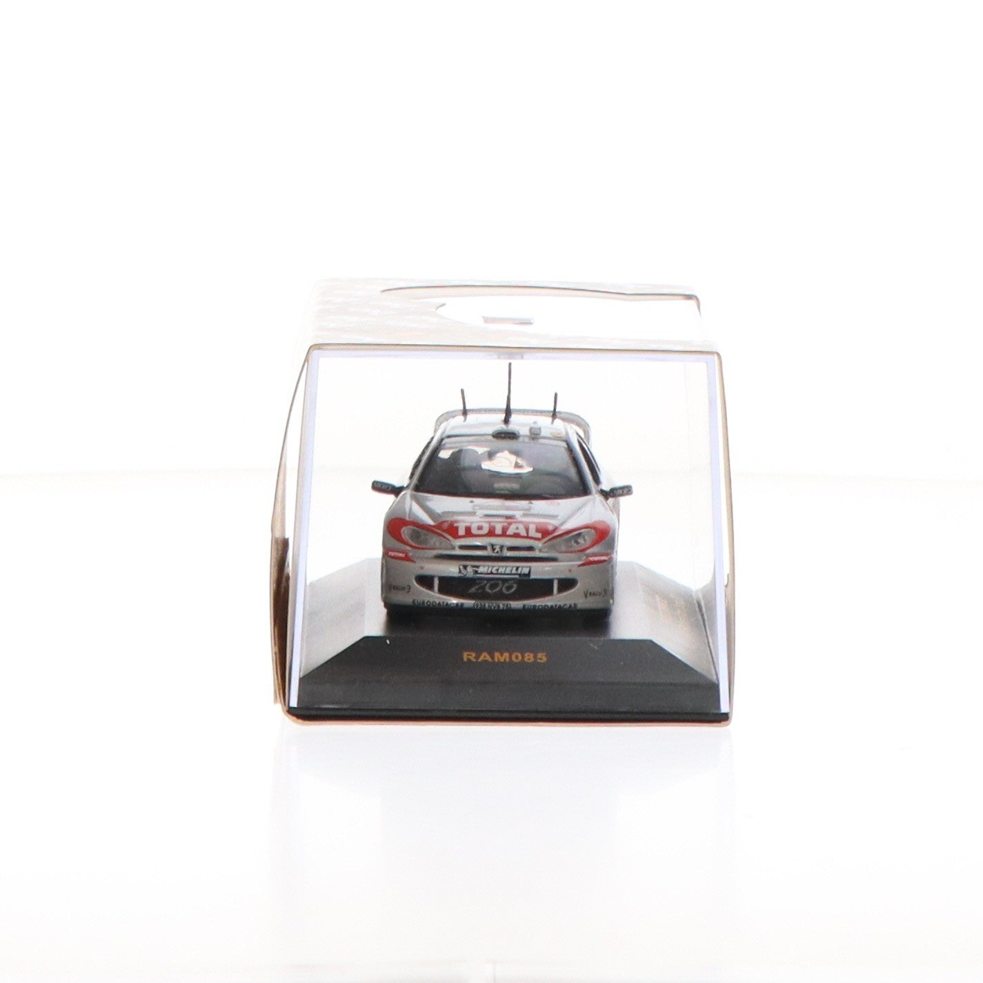 【中古即納】[MDL] 1/43 Peugeot(プジョー) 206 WRC #2 WINNER CYPRUS 02 完成品 ミニカー(RAM085) IXO Models(イクソモデルス)(20021231)