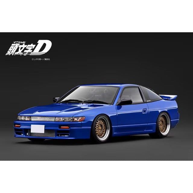 【予約安心出荷】[MDL] 1/18 INITIAL D Nissan Sileighty(シルエイティ) Blue 頭文字D(イニシャルD) 完成品 ミニカー(IG4069) ignition model(イグニッションモデル)(2027年1月)