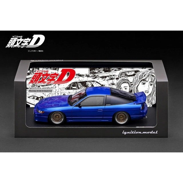 【予約安心出荷】[MDL] 1/18 INITIAL D Nissan Sileighty(シルエイティ) Blue 頭文字D(イニシャルD) 完成品 ミニカー(IG4069) ignition model(イグニッションモデル)(2027年1月)