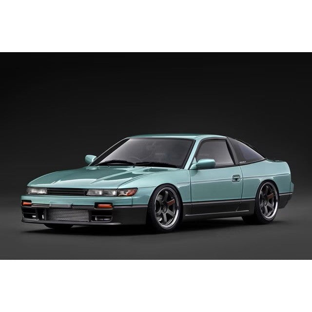 【予約安心出荷】[MDL] 1/18 Nissan Sileighty(シルエイティ) Green / Grey 完成品 ミニカー(IG4070) ignition model(イグニッションモデル)(2027年2月)