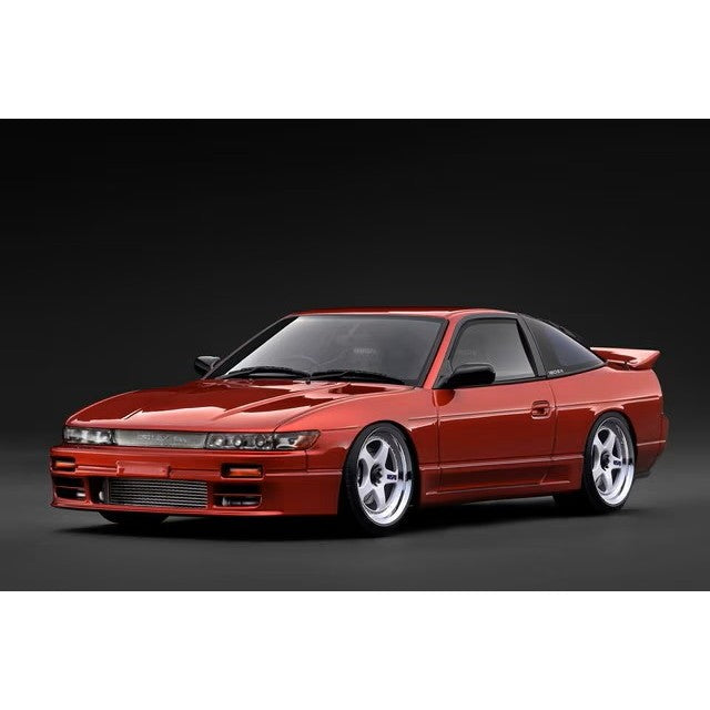 【予約安心出荷】[MDL] 1/18 Nissan Sileighty(シルエイティ) Red Metallic 完成品 ミニカー(IG4071) ignition model(イグニッションモデル)(2027年2月)