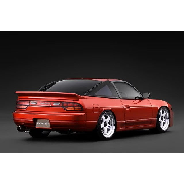 【予約安心出荷】[MDL] 1/18 Nissan Sileighty(シルエイティ) Red Metallic 完成品 ミニカー(IG4071) ignition model(イグニッションモデル)(2027年2月)