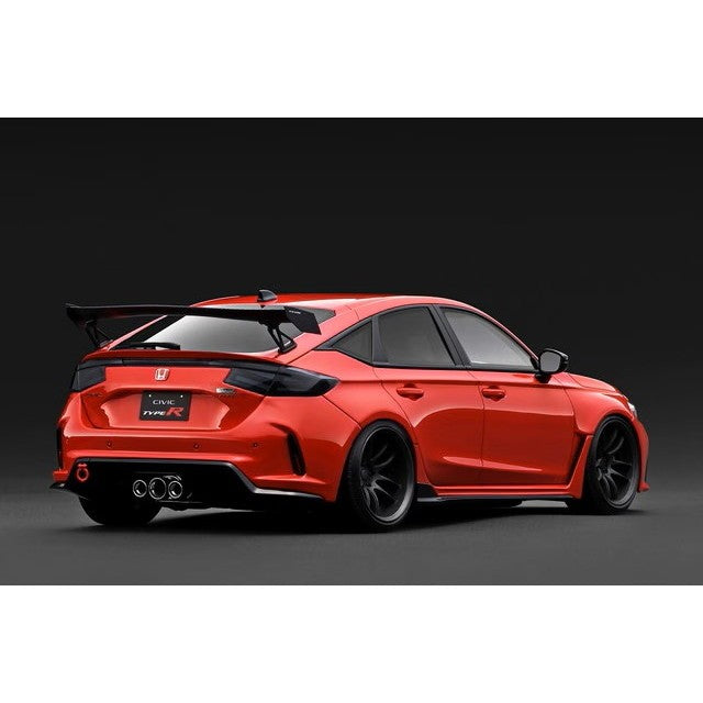 【予約安心出荷】[MDL] 1/18 Honda Civic Type-R J'S Racing(ホンダ シビックタイプR ジェイズ レーシング) (FL5) Red 完成品 ミニカー(IG3937) ignition model(イグニッションモデル)(2027年1月)