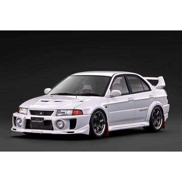 【予約安心出荷】[MDL] 1/18 Mitsubishi LANCER EVOLUTION V(ランサーエボリューション5)(CP9A) White 完成品 ミニカー(IG4017) ignition model(イグニッションモデル)(2027年1月)