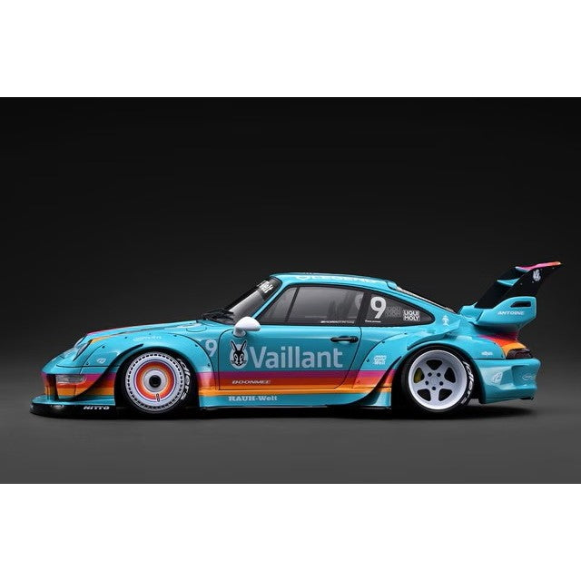 【予約安心出荷】[MDL] 1/18 RWB 993 Green 完成品 ミニカー(IG4146) ignition model(イグニッションモデル)(2027年1月)