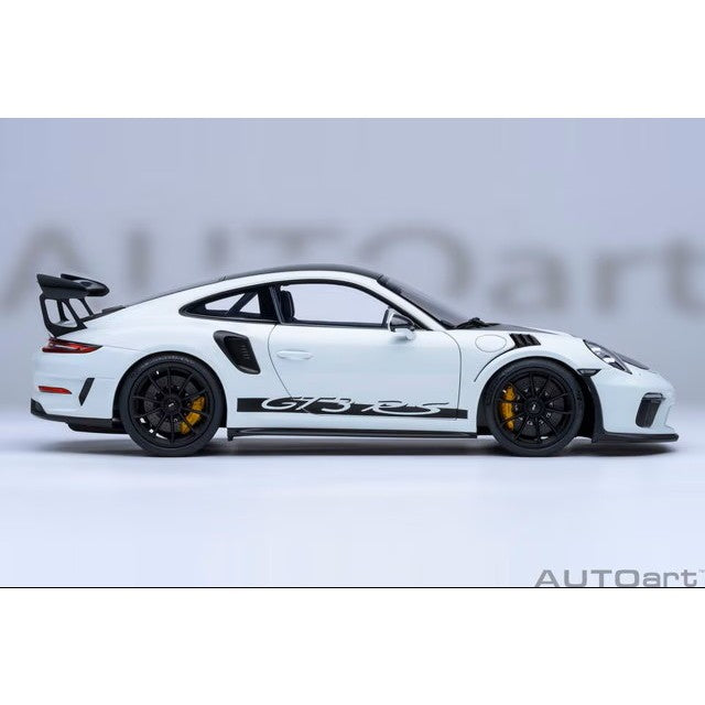 【予約安心出荷】[MDL] オートアート・コンポジットダイキャストモデル 1/18 ポルシェ 911 (991.2) GT3 RS ヴァイザッハ・パッケージ (ホワイト/カーボンブラック) 完成品 ミニカー(78176) AUTOart(オートアート)(20260630)