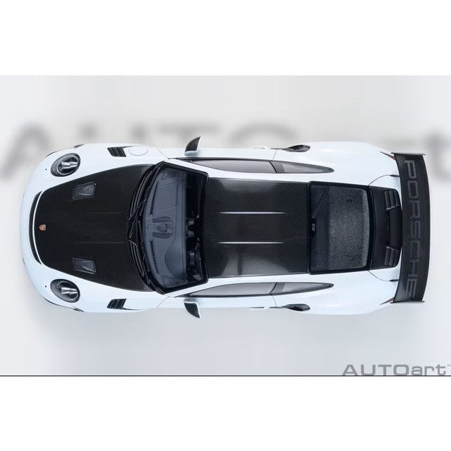 【予約安心出荷】[MDL] オートアート・コンポジットダイキャストモデル 1/18 ポルシェ 911 (991.2) GT3 RS ヴァイザッハ・パッケージ (ホワイト/カーボンブラック) 完成品 ミニカー(78176) AUTOart(オートアート)(20260630)