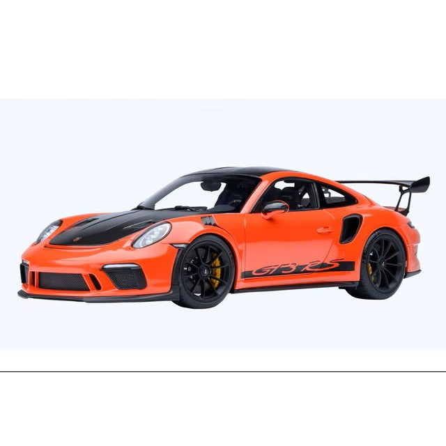 【予約安心出荷】[MDL] オートアート・コンポジットダイキャストモデル 1/18 ポルシェ 911 (991.2) GT3 RS ヴァイザッハ・パッケージ (オレンジ/カーボンブラック) 完成品 ミニカー(78177) AUTOart(オートアート)(2026年6月)