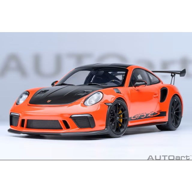 【予約安心出荷】[MDL] オートアート・コンポジットダイキャストモデル 1/18 ポルシェ 911 (991.2) GT3 RS ヴァイザッハ・パッケージ (オレンジ/カーボンブラック) 完成品 ミニカー(78177) AUTOart(オートアート)(20260630)