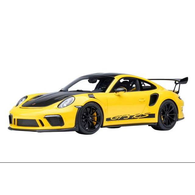 【予約安心出荷】[MDL] オートアート・コンポジットダイキャストモデル 1/18 ポルシェ 911 (991.2) GT3 RS ヴァイザッハ・パッケージ (イエロー/カーボンブラック) 完成品 ミニカー(78178) AUTOart(オートアート)(2026年6月)