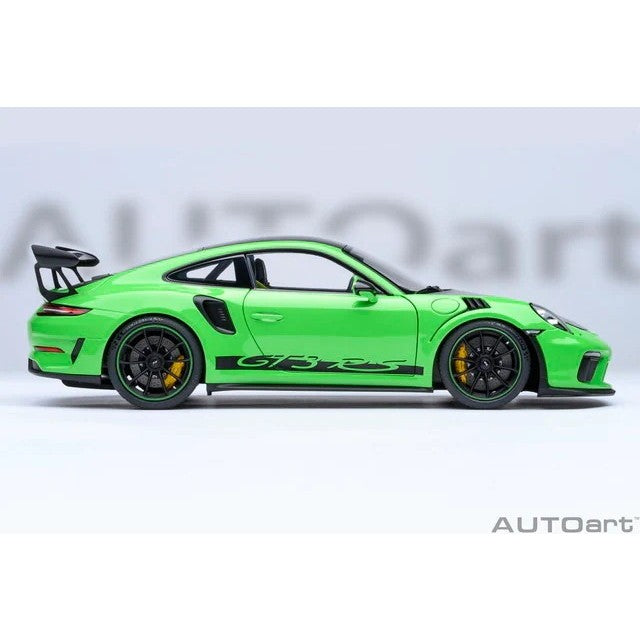 【予約安心出荷】[MDL] オートアート・コンポジットダイキャストモデル 1/18 ポルシェ 911 (991.2) GT3 RS ヴァイザッハ・パッケージ (グリーン/カーボンブラック) 完成品 ミニカー(78179) AUTOart(オートアート)(20260630)