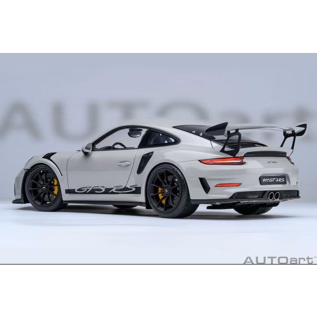 【予約安心出荷】[MDL] オートアート・コンポジットダイキャストモデル 1/18 ポルシェ 911 (991.2) GT3 RS (ライトグレー) 完成品 ミニカー(78180) AUTOart(オートアート)(20260630)