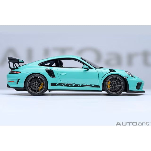 【予約安心出荷】[MDL] オートアート・コンポジットダイキャストモデル 1/18 ポルシェ 911 (991.2) GT3 RS (ミントグリーン) 完成品 ミニカー(78181) AUTOart(オートアート)(20260630)