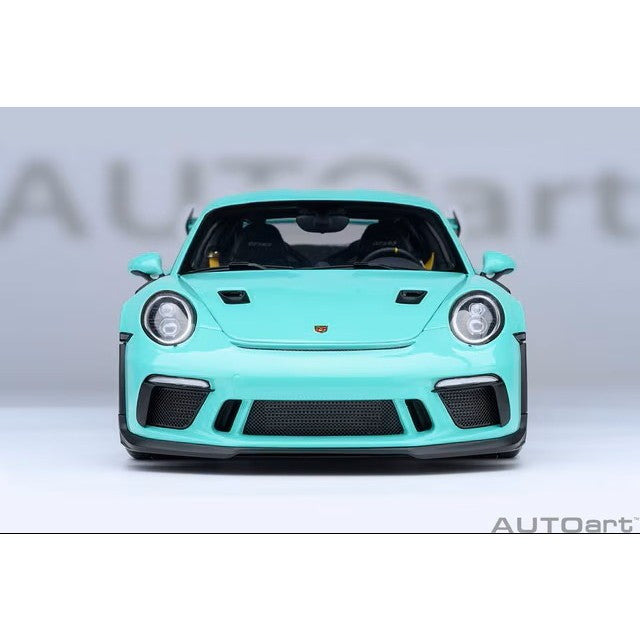 【予約安心出荷】[MDL] オートアート・コンポジットダイキャストモデル 1/18 ポルシェ 911 (991.2) GT3 RS (ミントグリーン) 完成品 ミニカー(78181) AUTOart(オートアート)(20260630)
