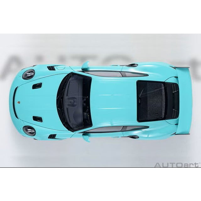【予約安心出荷】[MDL] オートアート・コンポジットダイキャストモデル 1/18 ポルシェ 911 (991.2) GT3 RS (ミントグリーン) 完成品 ミニカー(78181) AUTOart(オートアート)(20260630)