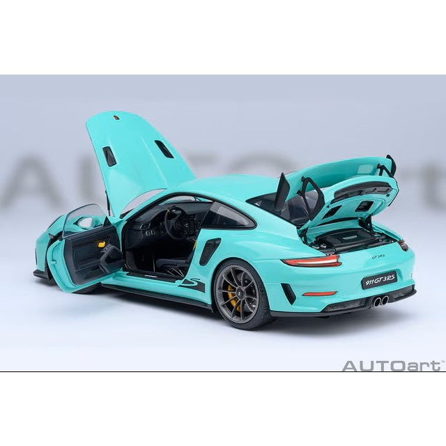 【予約安心出荷】[MDL] オートアート・コンポジットダイキャストモデル 1/18 ポルシェ 911 (991.2) GT3 RS (ミントグリーン) 完成品 ミニカー(78181) AUTOart(オートアート)(20260630)