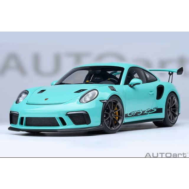 【予約安心出荷】[MDL] オートアート・コンポジットダイキャストモデル 1/18 ポルシェ 911 (991.2) GT3 RS (ミントグリーン) 完成品 ミニカー(78181) AUTOart(オートアート)(20260630)