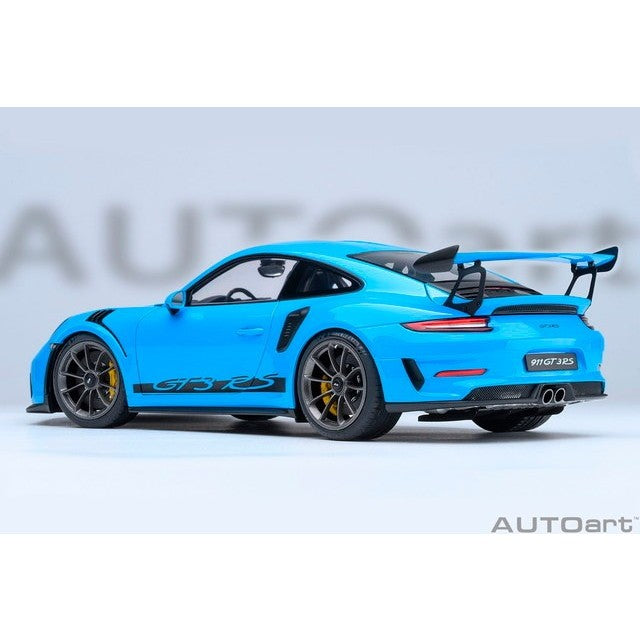 【予約安心出荷】[MDL] オートアート・コンポジットダイキャストモデル 1/18 ポルシェ 911 (991.2) GT3 RS (ライトブルー) 完成品 ミニカー(78182) AUTOart(オートアート)(20260630)