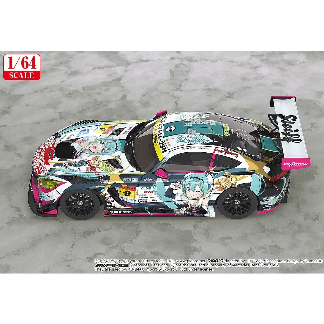 【予約安心出荷】[MDL] (再販) 1/64 グッドスマイル 初音ミク AMG 2018 SUPER GT Ver. 初音ミク GTプロジェクト 完成品 ミニカー グッドスマイルレーシング(2027年4月)