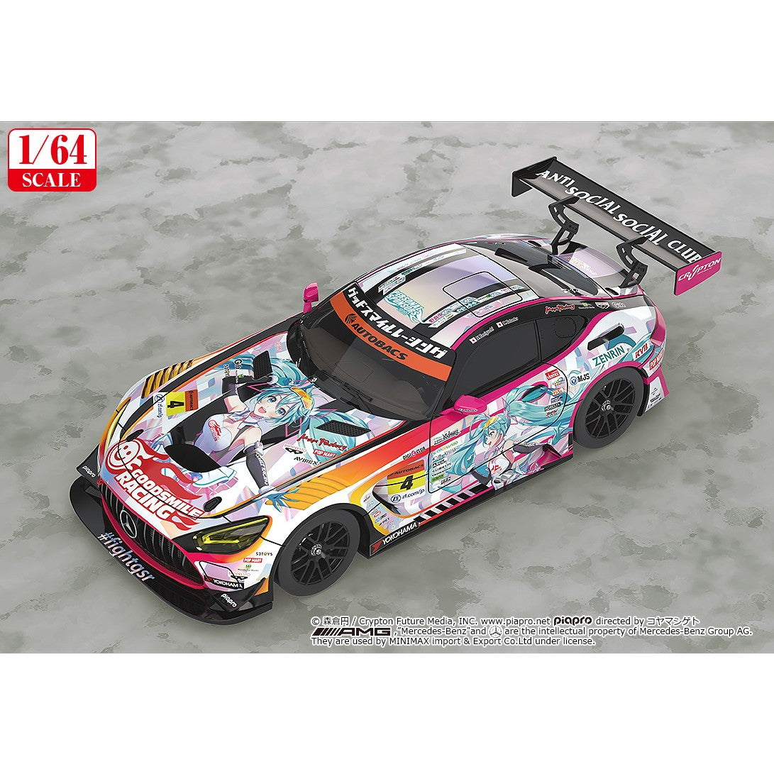 【予約安心出荷】[MDL] (再販) 1/64 グッドスマイル 初音ミク AMG 2021 SUPER GT 第5戦Ver. 初音ミク GTプロジェクト 完成品 ミニカー グッドスマイルレーシング(2027年2月)