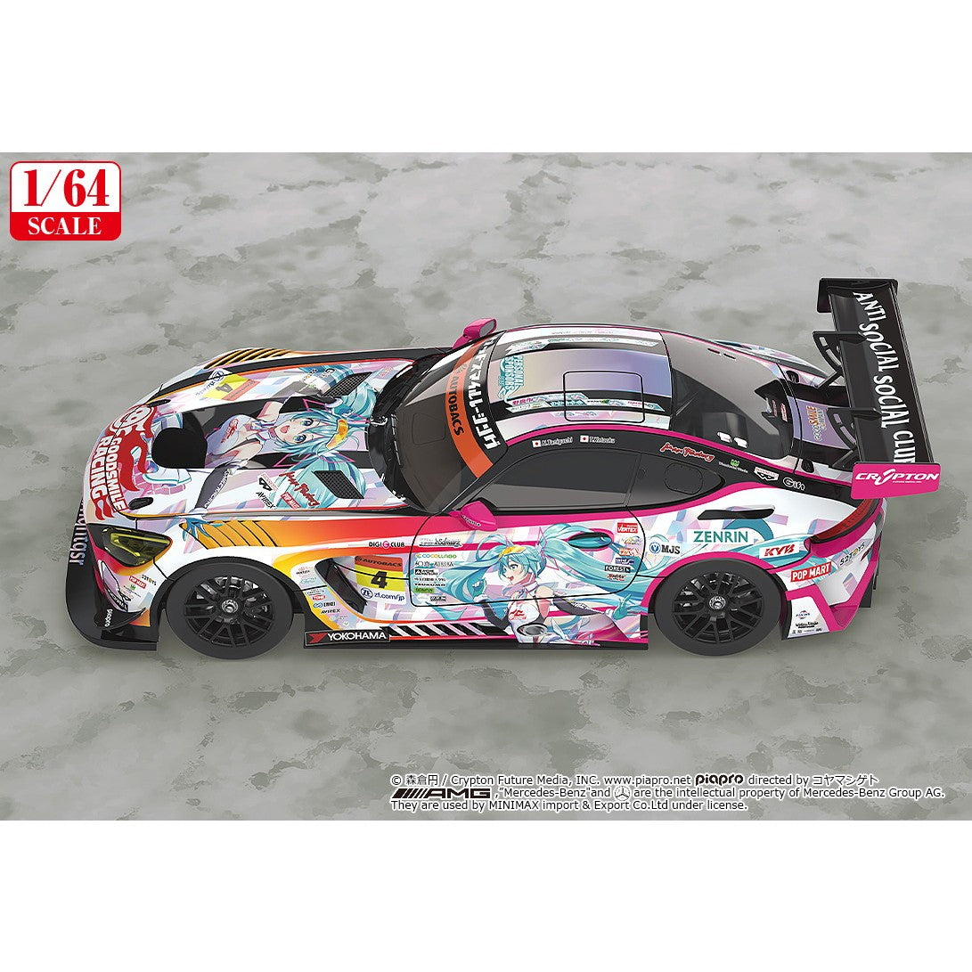 【予約安心出荷】[MDL] (再販) 1/64 グッドスマイル 初音ミク AMG 2021 SUPER GT 第5戦Ver. 初音ミク GTプロジェクト 完成品 ミニカー グッドスマイルレーシング(2027年2月)