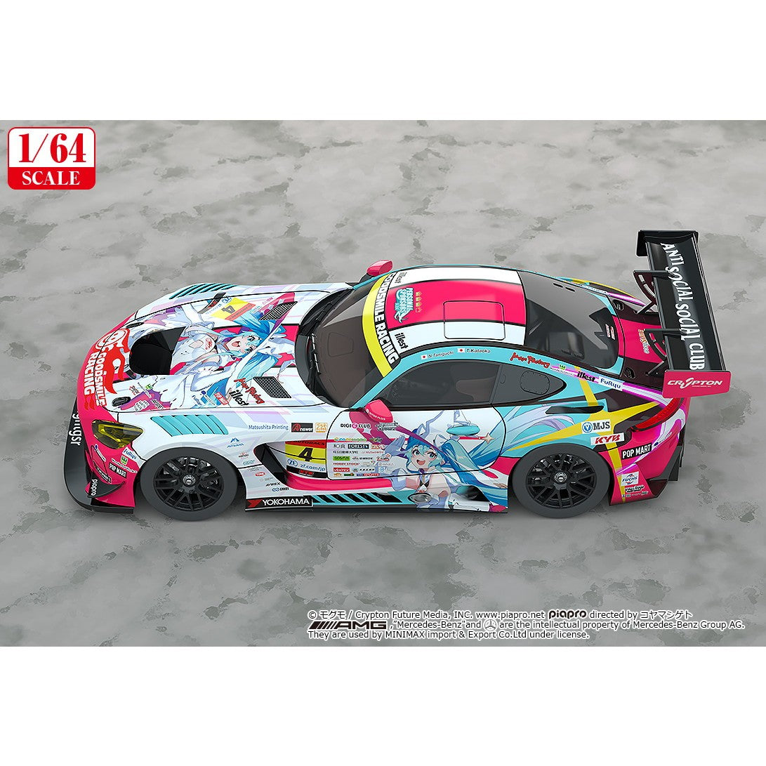 【予約安心出荷】[MDL] (2次再販) 1/64 グッドスマイル 初音ミク AMG 2024 開幕戦Ver. 初音ミク GTプロジェクト 完成品 ミニカー グッドスマイルレーシング(2026年12月)
