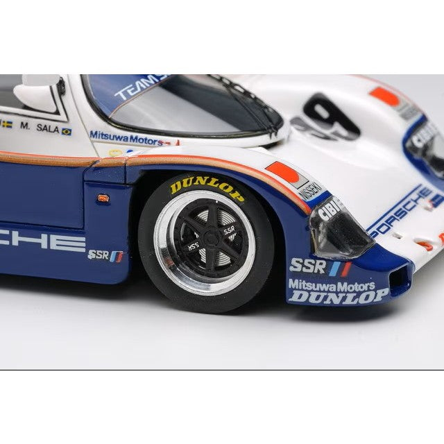 【予約安心出荷】[MDL] 1/43 ポルシェ 962C 『ロスマンズポルシェチームシュパン』 WEC in Japan 富士1000km 1988 No.99 完成品 ミニカー(VM323) VISION(ヴィジョン)(2026年11月)