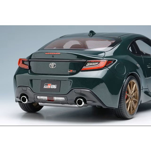 【予約安心出荷】[MDL] 1/18 トヨタ GR86 RZ 『リッジグリーンリミテッド』 2024 リッジグリーン 完成品 ミニカー(EML187) EIDOLON(アイドロン)(2026年11月)