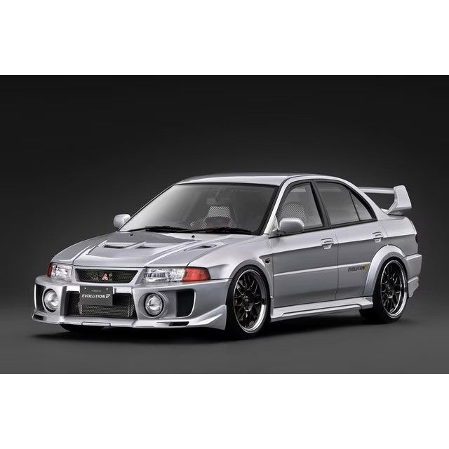 【予約安心出荷】[MDL] 1/18 Mitsubishi LANCER EVOLUTION V(ランサーエボリューションV) (CP9A) Silver 完成品 ミニカー(IG4016) ignition model(イグニッションモデル)(2027年3月)