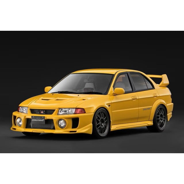【予約安心出荷】[MDL] 1/18 Mitsubishi LANCER EVOLUTION V(ランサーエボリューションV) (CP9A) Yellow 完成品 ミニカー(IG4020) ignition model(イグニッションモデル)(2027年3月)