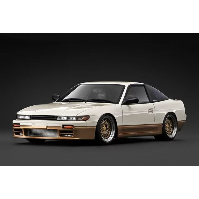【予約安心出荷】[MDL] 1/18 Nissan Sileighty(ニッサン シルエイティ) White/Gold 完成品 ミニカー(IG4072) ignition model(イグニッションモデル)(2027年2月)