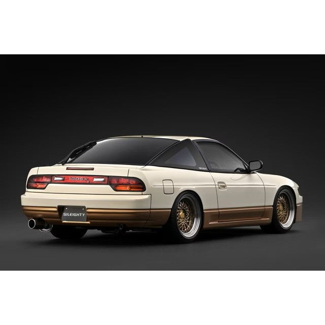 【予約安心出荷】[MDL] 1/18 Nissan Sileighty(ニッサン シルエイティ) White/Gold 完成品 ミニカー(IG4072) ignition model(イグニッションモデル)(2027年2月)