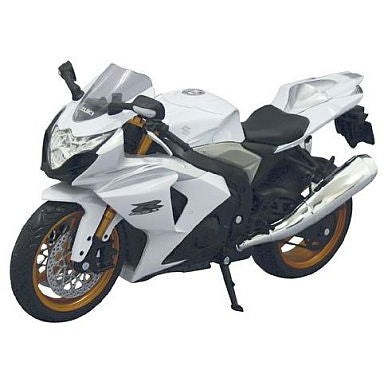【中古即納】[MDL] 1/12 完成品バイク SUZUKI(スズキ) GSX R1000(ホワイト) 完成品 ミニカー(088494) スカイネット/アオシマ(20120417)