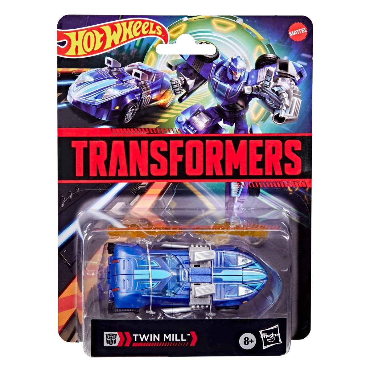 【中古即納】[MDL] Hot Wheels(ホットウィール)×トランスフォーマー Twin Mill(ツインミル) 完成品 ミニカー ハズブロ(20251130)