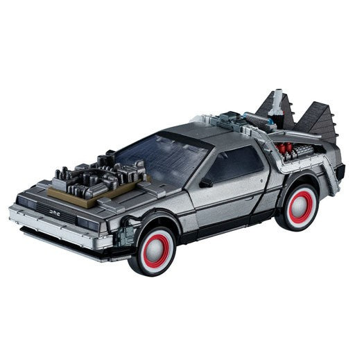 【中古即納】[MDL] プレミアムバンダイ限定 デロリアン PARTIII BACK TO THE FUTURE EXCEED MODEL -デロリアン- DX バック・トゥ・ザ・フューチャー PART3 組立品 ミニカー バンダイ(20220325)
