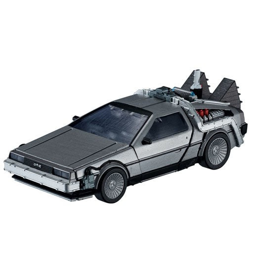 【中古即納】[MDL] プレミアムバンダイ限定 デロリアン PARTII BACK TO THE FUTURE EXCEED MODEL -デロリアン- DX バック・トゥ・ザ・フューチャー PART2 組立品 ミニカー バンダイ(20220325)
