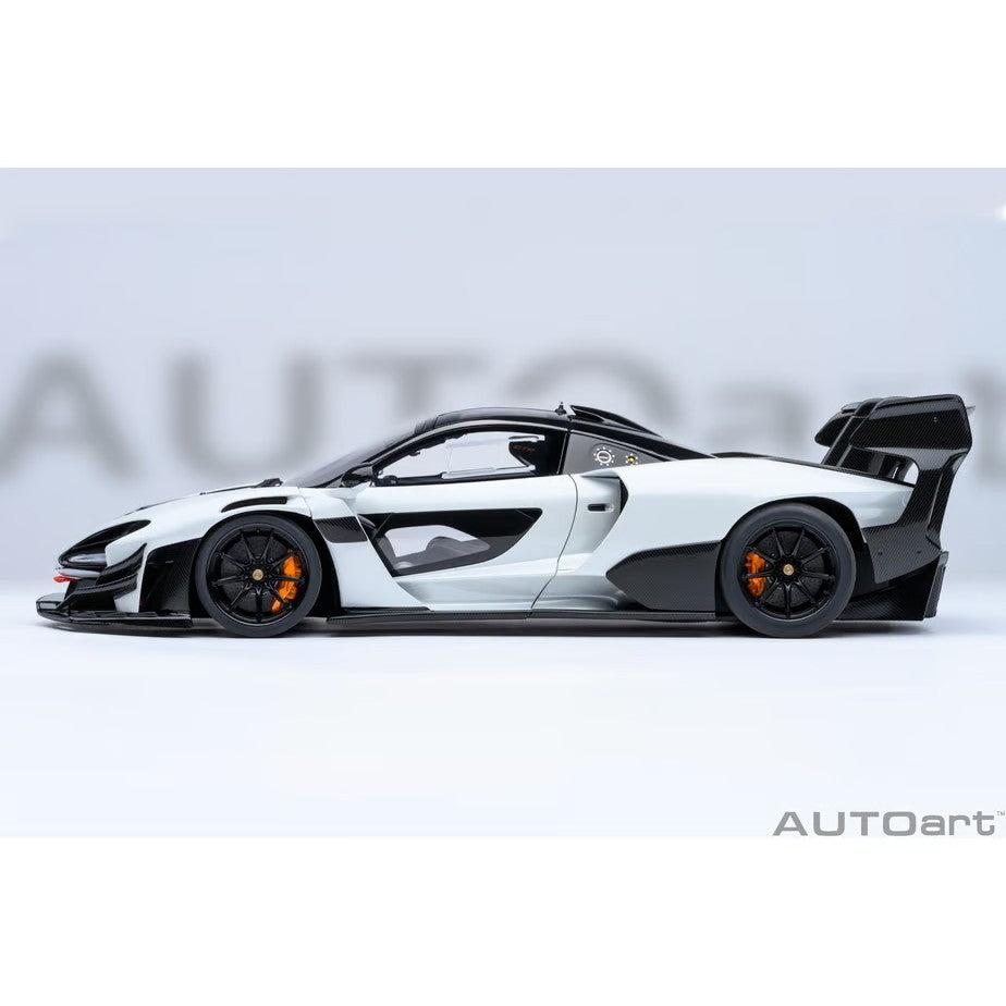 【新品即納】[MDL] オートアート・コンポジットモデルシリーズ 1/18 マクラーレン セナ GTR(メタリック・ホワイト) 完成品 ミニカー(81953) AUTOart(オートアート)(20260831)