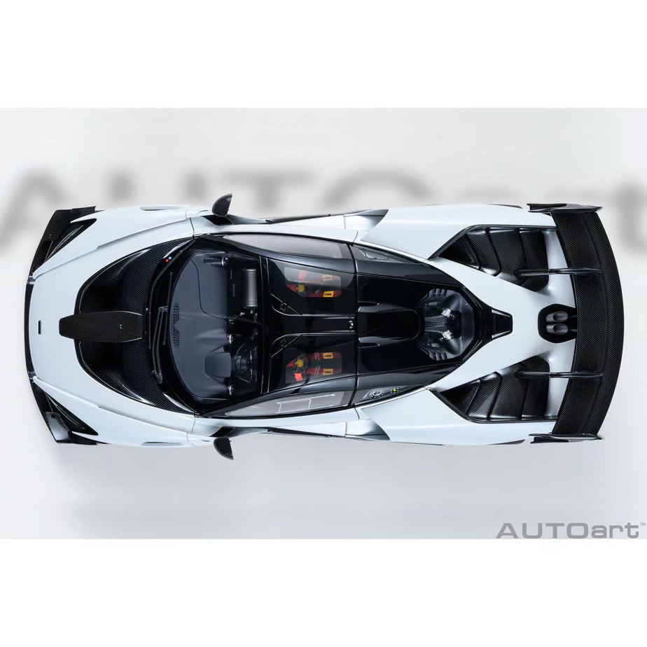 【新品即納】[MDL] オートアート・コンポジットモデルシリーズ 1/18 マクラーレン セナ GTR(メタリック・ホワイト) 完成品 ミニカー(81953) AUTOart(オートアート)(20260831)